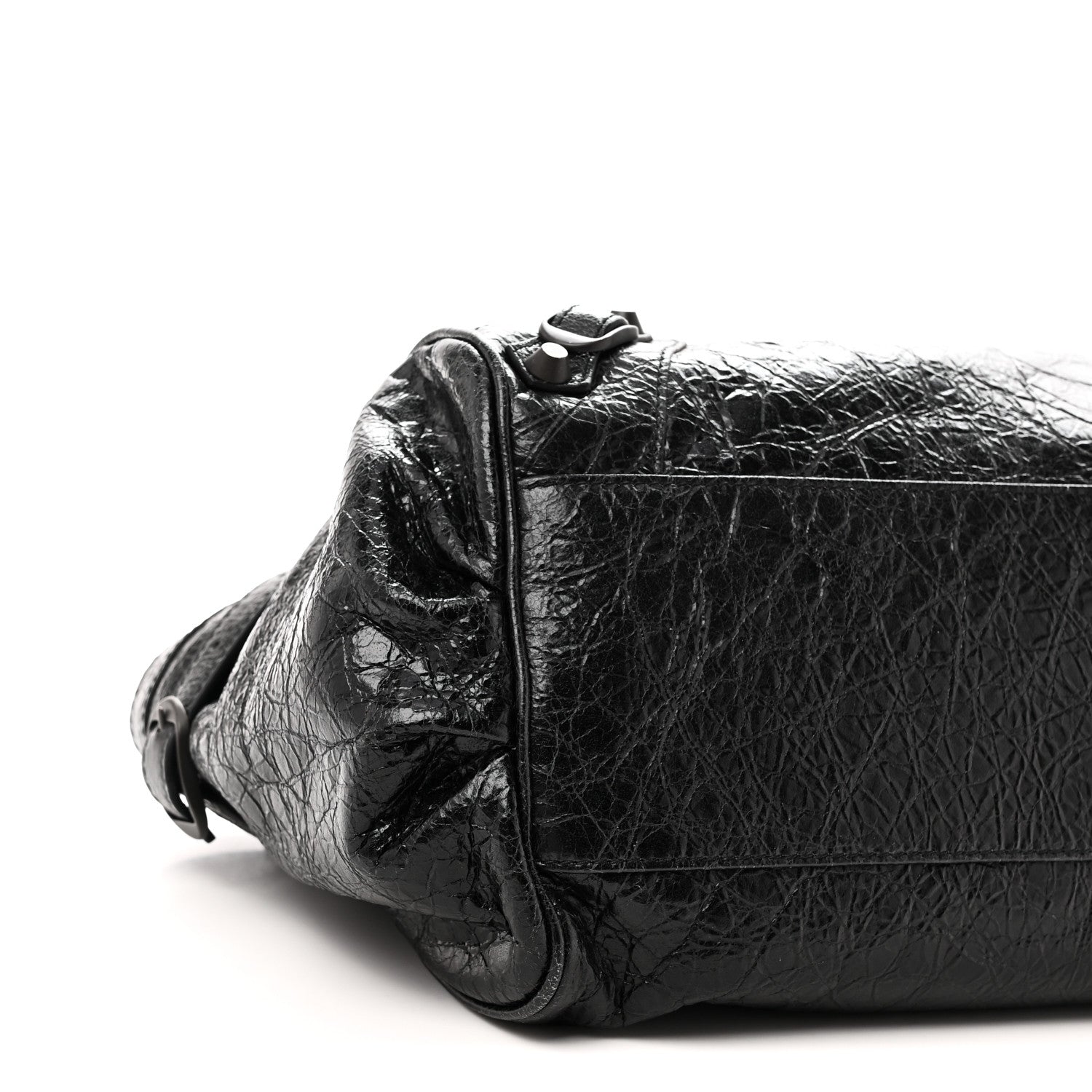 Balenciaga Agneau Arena Classic Hardware East West Le City Black 9 of 10