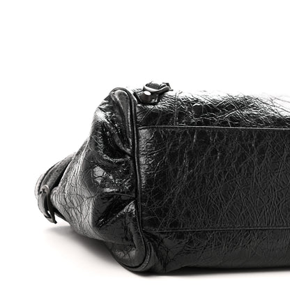 Balenciaga Agneau Arena Classic Hardware East West Le City Black 9 of 10