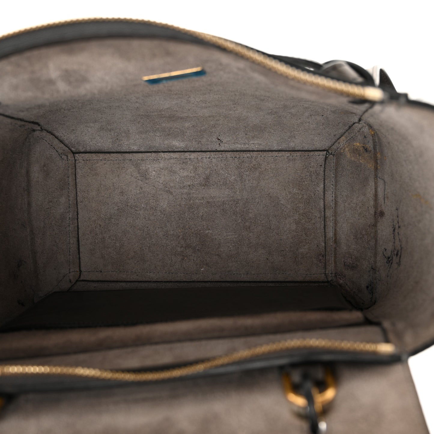 Smooth Calfskin Micro Belt Bag Grey