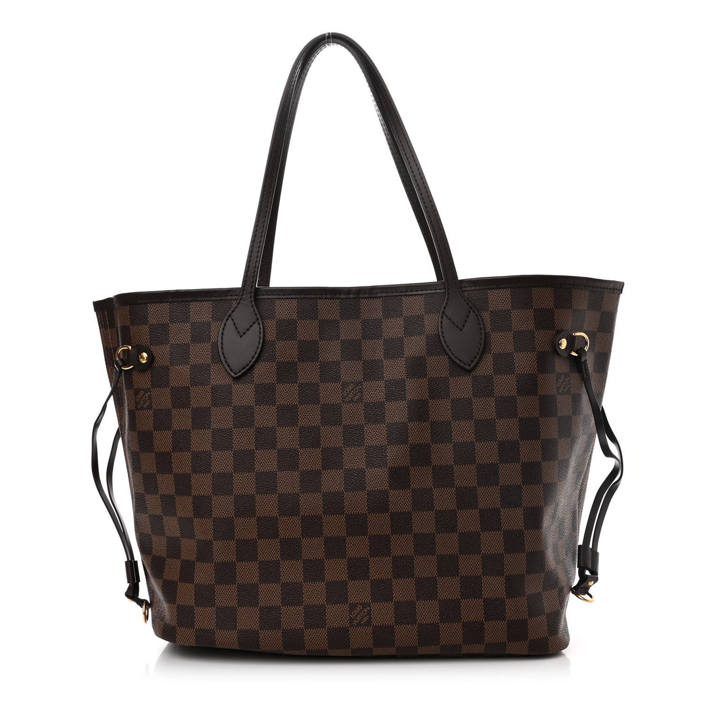 Damier Ebene Neo Neverfull MM Rose Ballerine