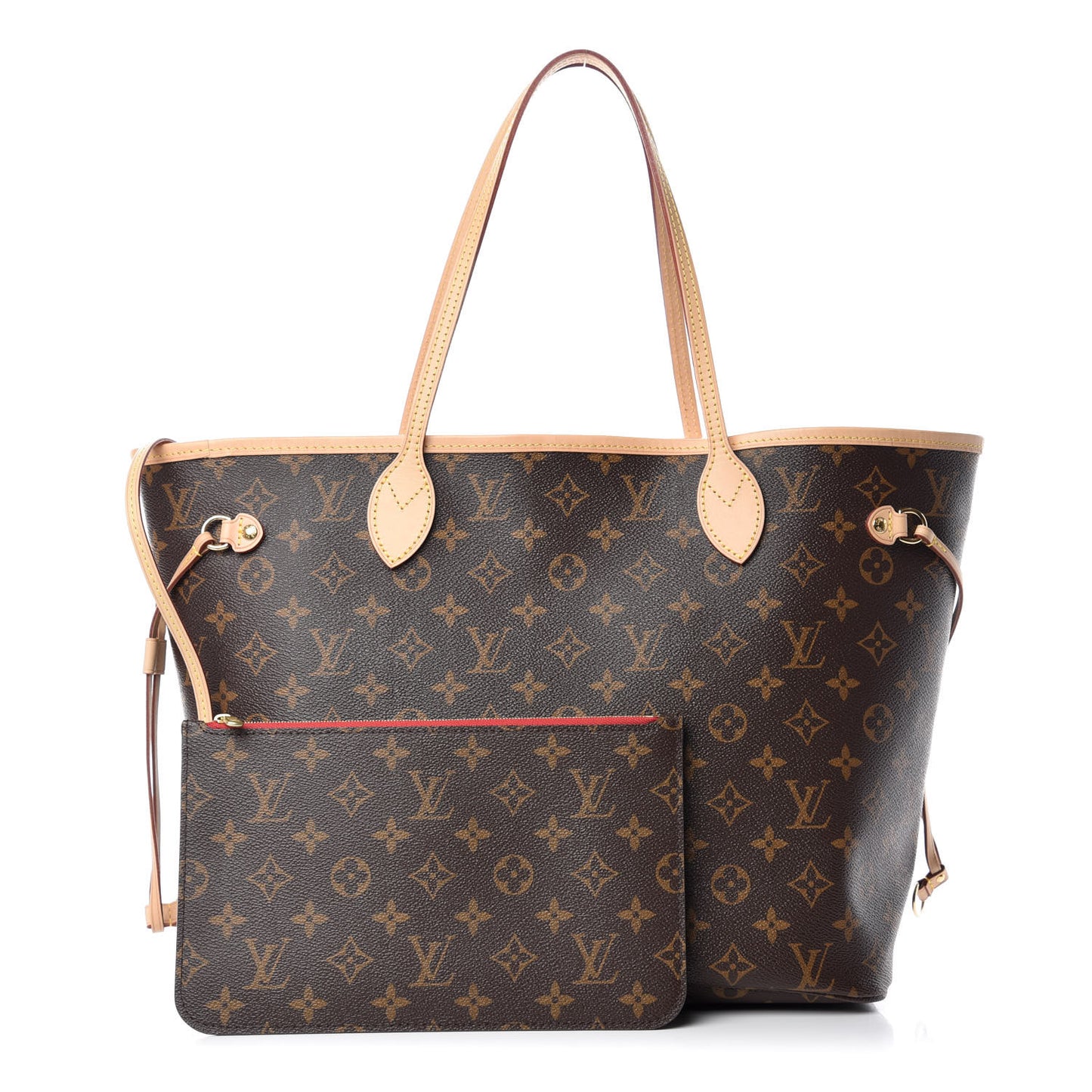 Monogram Neo Neverfull MM Cherry