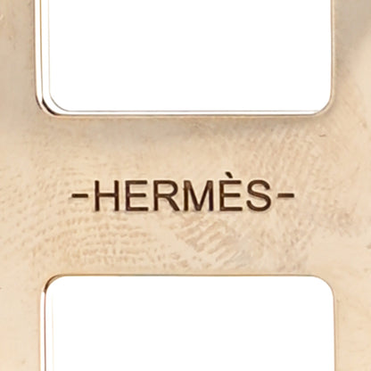 Hermes Palladium Permabrass Chaine D Ancre Scarf Ring 3 of 3