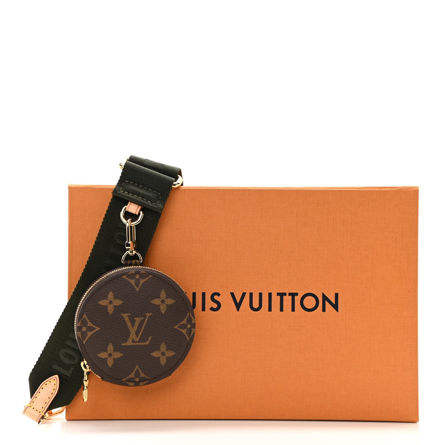 Louis Vuitton Monogram Multi Pochette Accessories Bandouliere Shoulder Strap Kaki 7 of 7