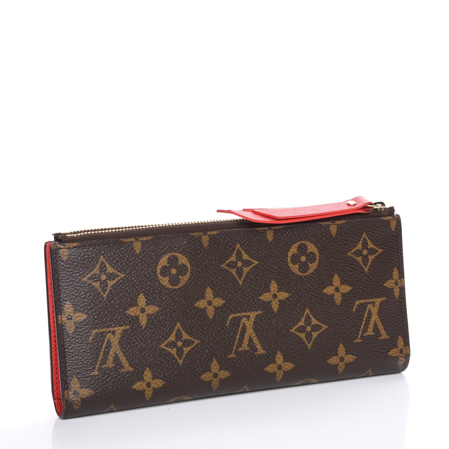 Monogram Adele Wallet Coquelicot