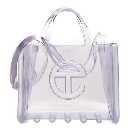 Telfar x MELISSA Jelly Medium Shopping Bag Clear 1 of 9