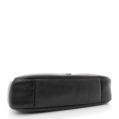 Saint Laurent Padded Lambskin Le 5 A 7 Hobo Black 4 of 11