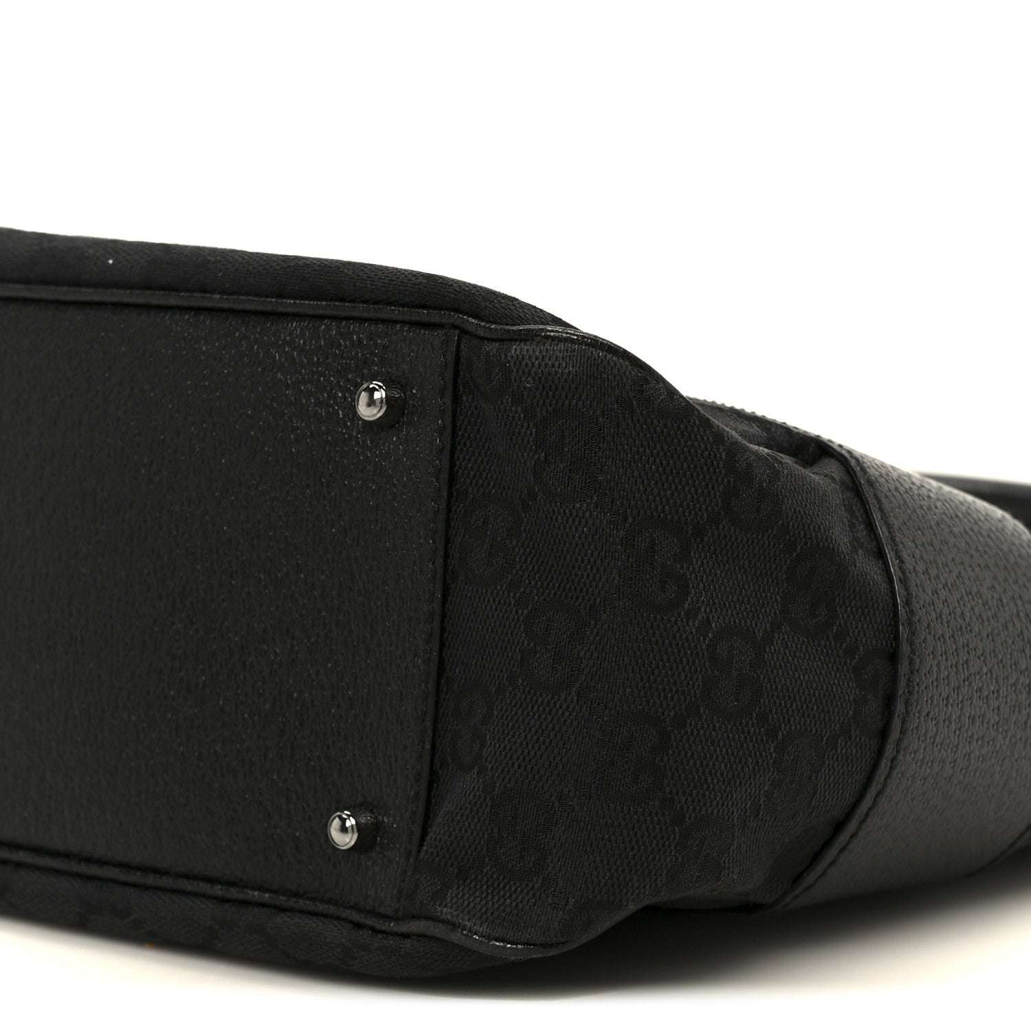 Gucci Monogram Shoulder Bag Black 10 of 10