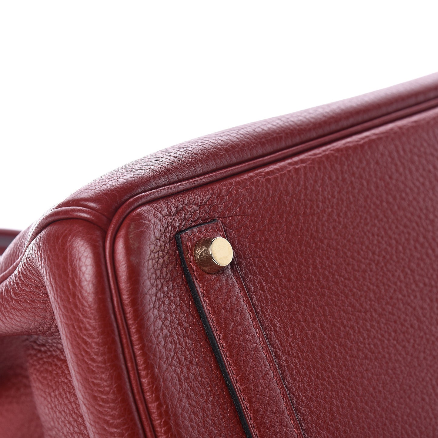 Taurillon Clemence Birkin 35 Rouge H