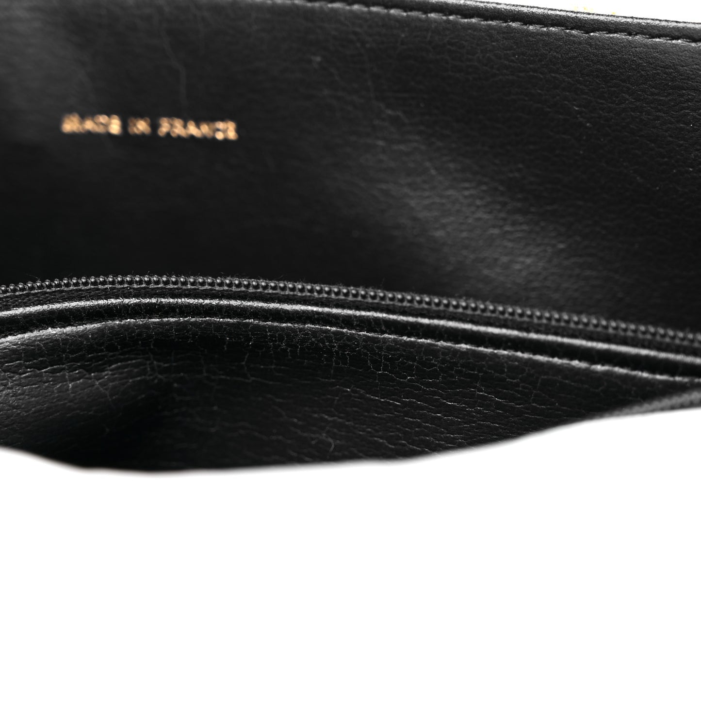 Lambskin Quilted Envelope Flap White