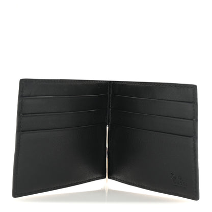 Gucci Microguccissima Bi-Fold Money Clip Wallet Black 5 of 7