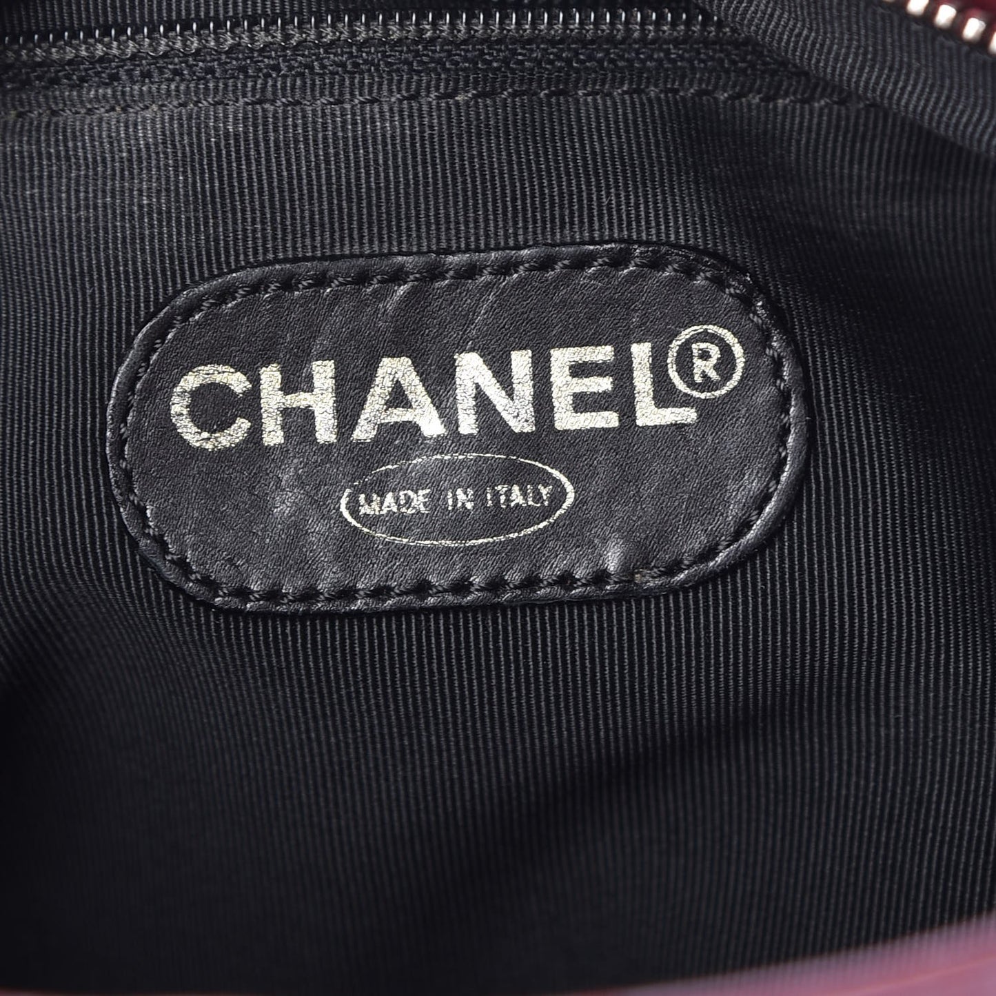 Calfskin CC Shoulder Bag Red