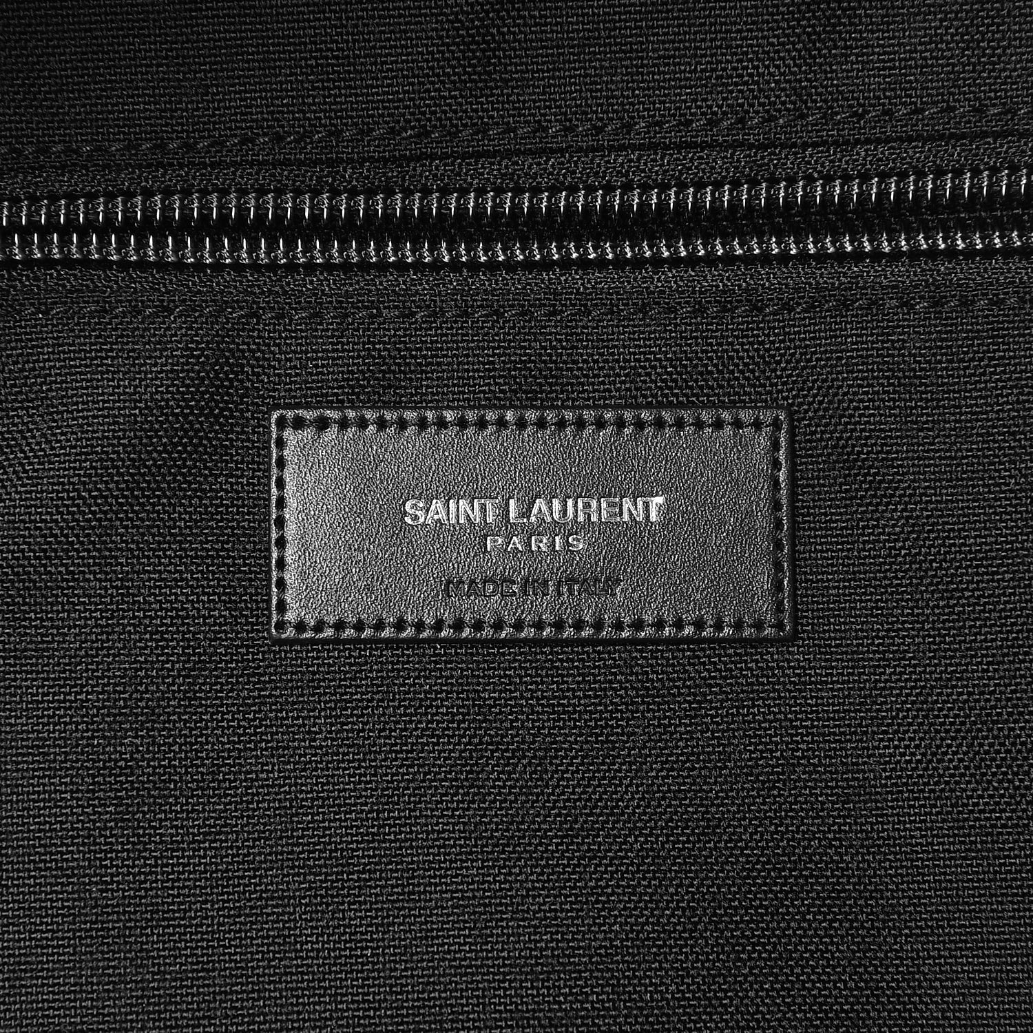 Saint Laurent Metallic Buffalo Star Hunting Backpack Silver Black 7 of 9