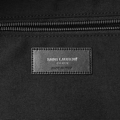 Saint Laurent Metallic Buffalo Star Hunting Backpack Silver Black 7 of 9