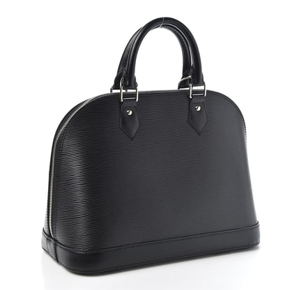 Louis Vuitton Epi Alma PM Black 2 of 10