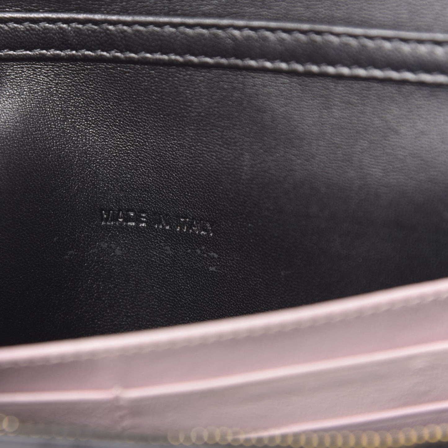 Lambskin Cannage Miss Dior Promenade Pouch Black