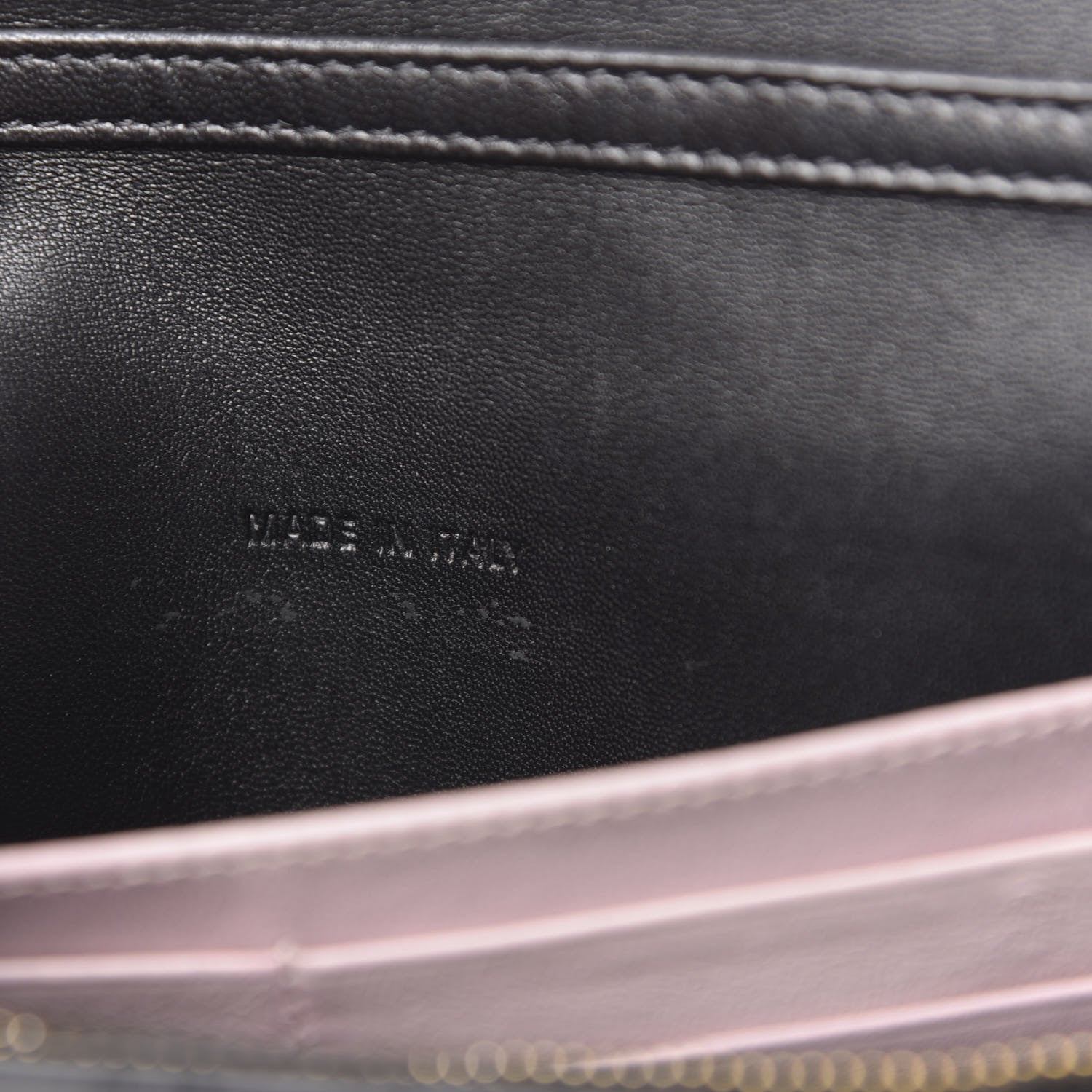 Christian Dior Lambskin Cannage Miss Dior Promenade Pouch Black 8 of 12