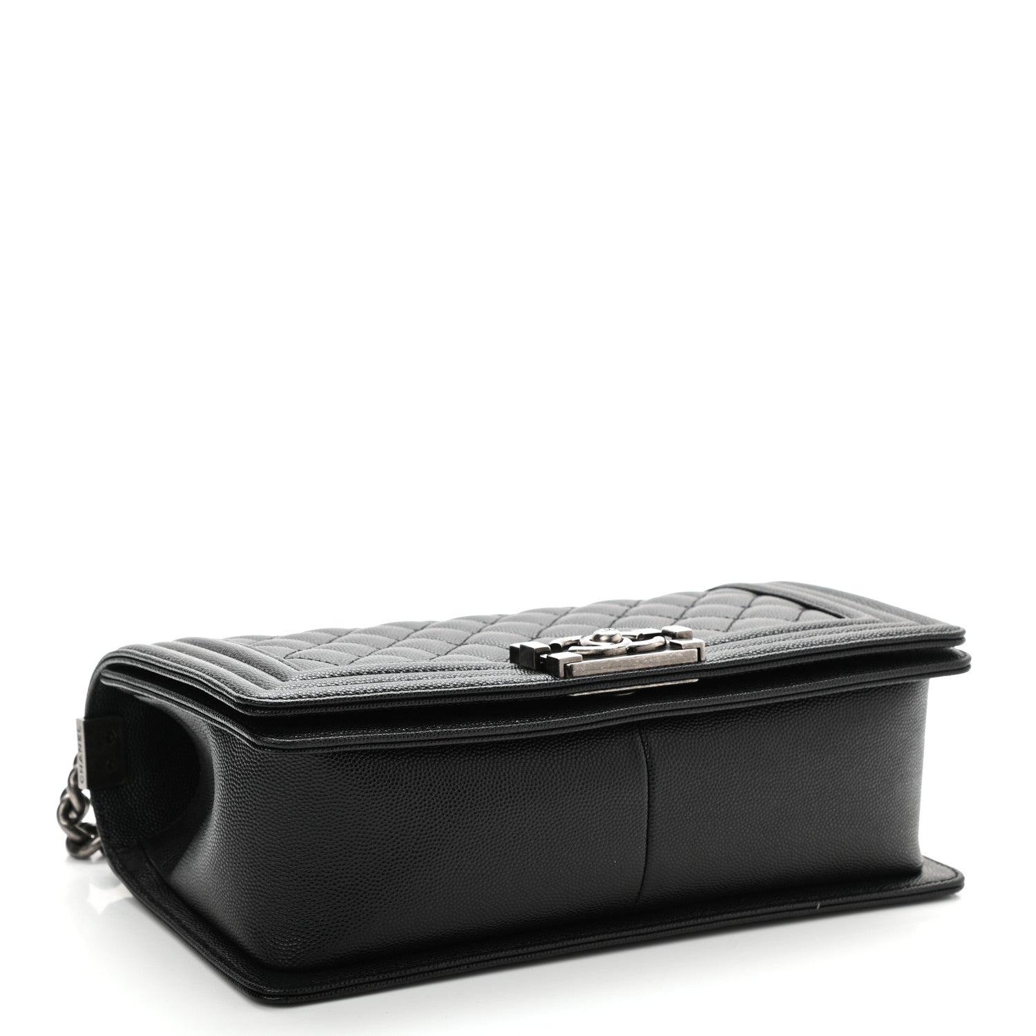 Chanel Caviar Quilted Medium Boy Flap Black 4 of 11