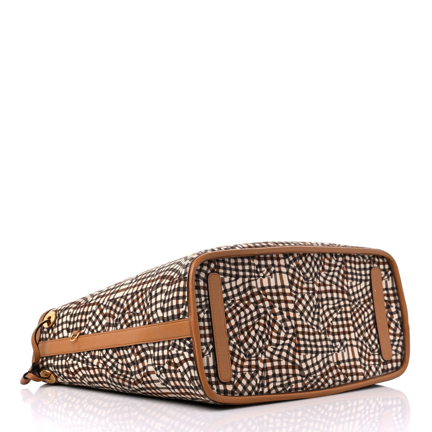 Visetos Medium Liz Reversible Shopper Tote Cognac