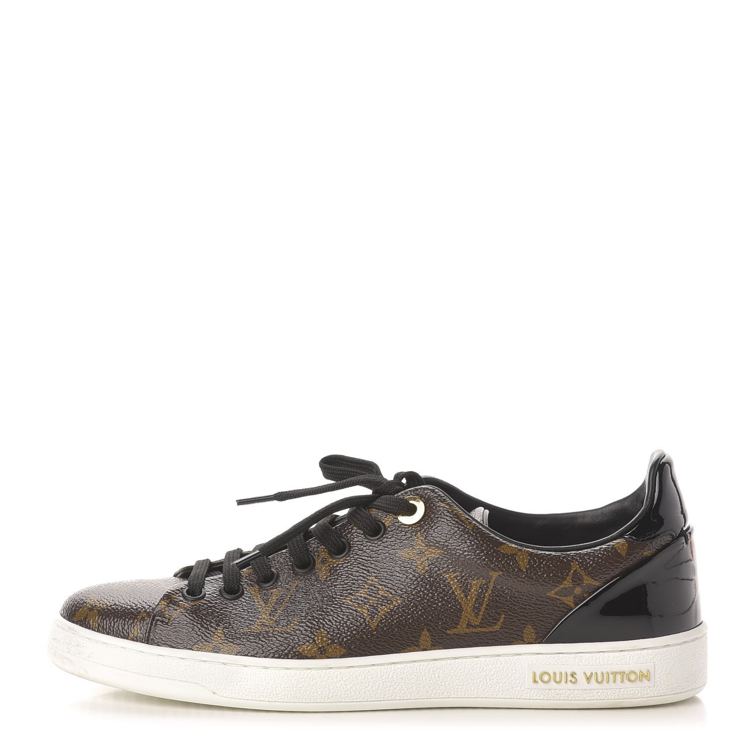 Louis Vuitton Patent Monogram Frontrow Sneakers 39 1 of 9