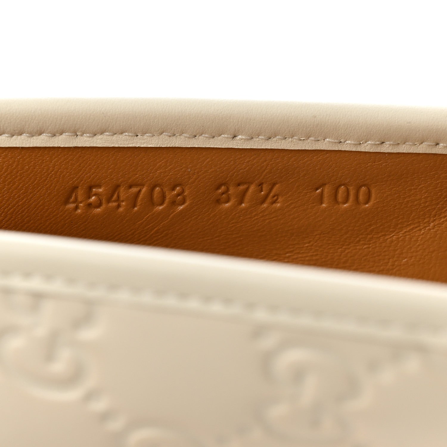 Gucci Guccissima Signature Espadrilles 37.5 Mystic White 7 of 9