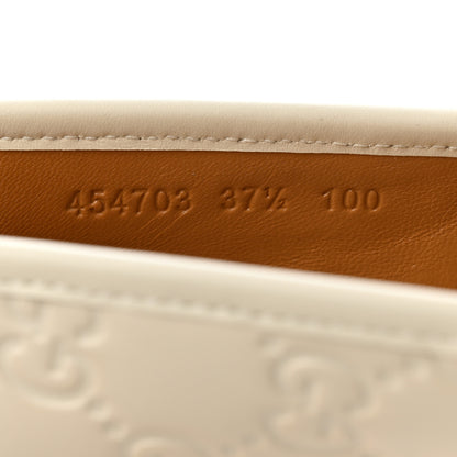 Gucci Guccissima Signature Espadrilles 37.5 Mystic White 7 of 9