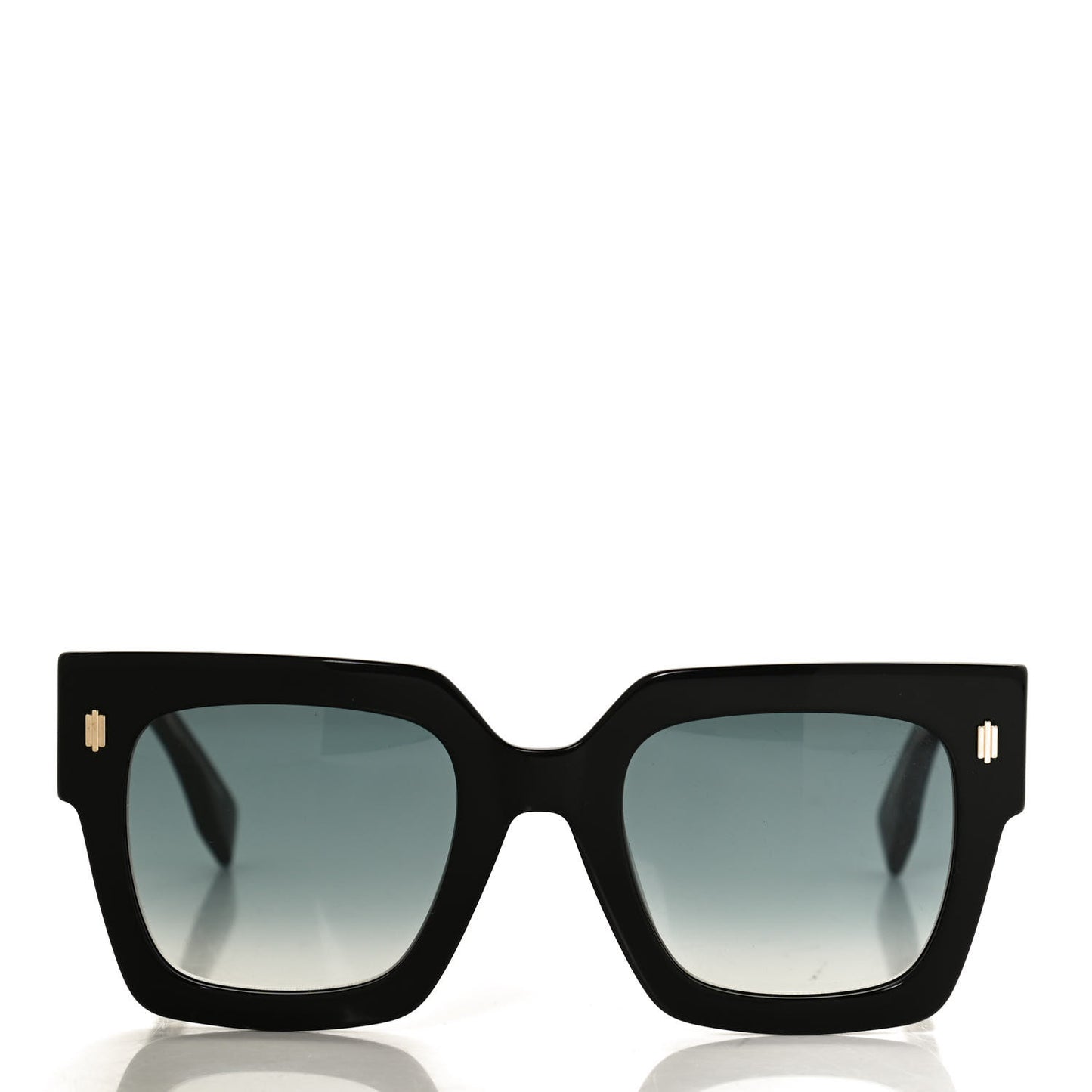 Acetate Fendi Roma Sunglasses FF 0457/G/S Black Blue