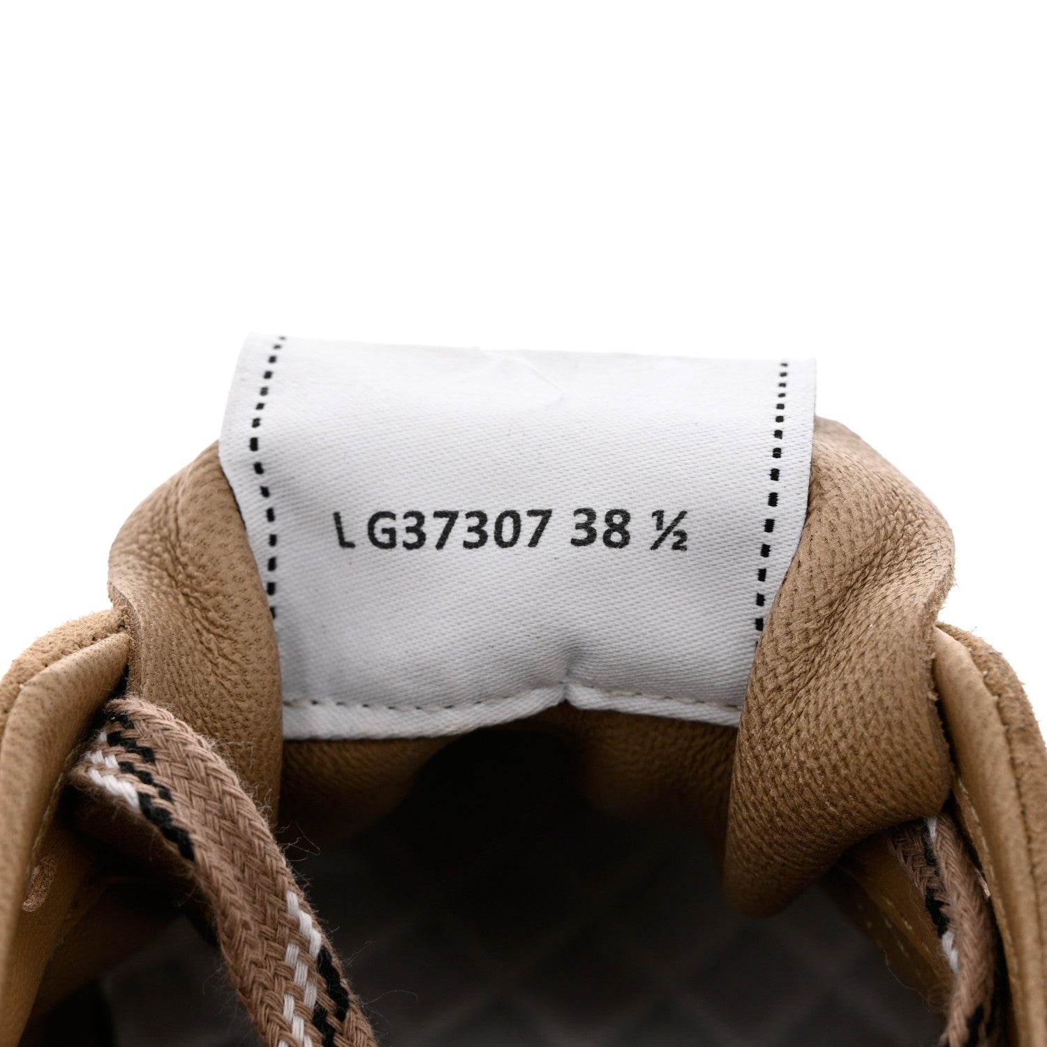Chanel Suede Goatskin CC Sneakers 38.5 Dark Beige 6 of 10