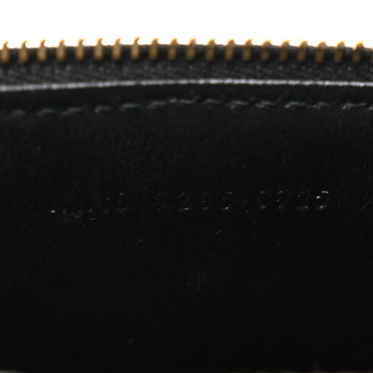 Saint Laurent Lambskin Quilted Micro Gaby Vanity Case Black 7 of 13