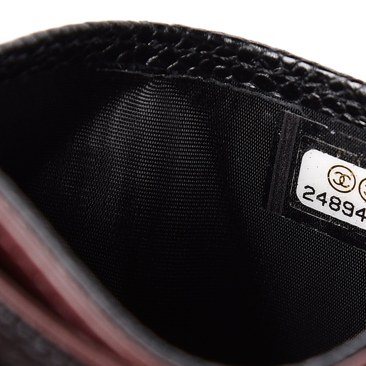 Chanel Caviar Quilted Card Holder Black 9 of 10