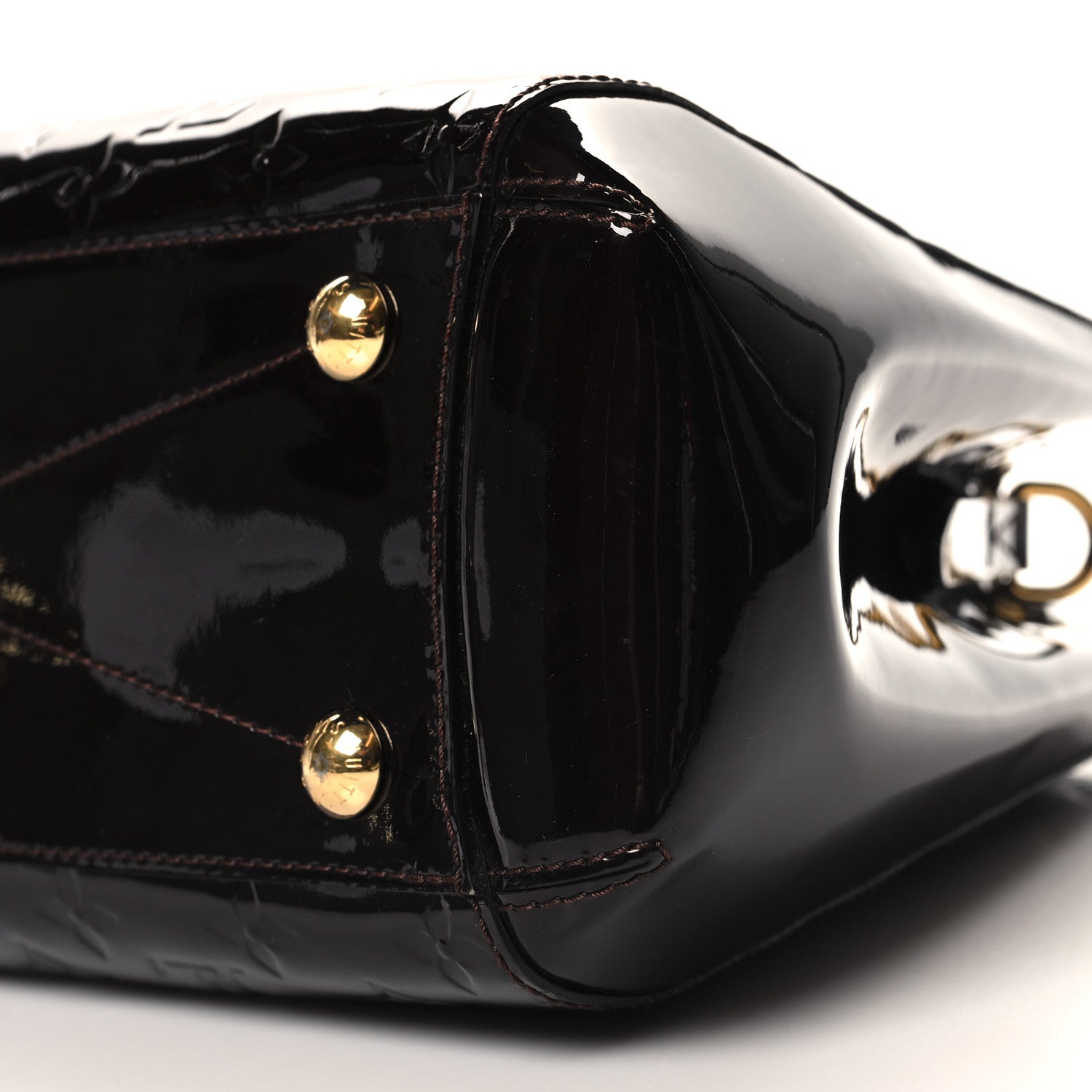 Louis Vuitton Vernis Montaigne MM Amarante 10 of 10