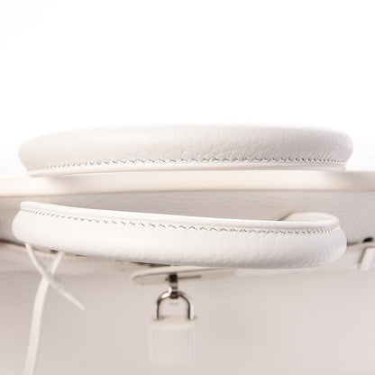 Hermes Taurillon Clemence Birkin 30 White 26 of 36