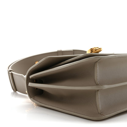 Bulgari Calfskin Serpenti Forever Maxi Chain Crossbody Bag Grey 10 of 11