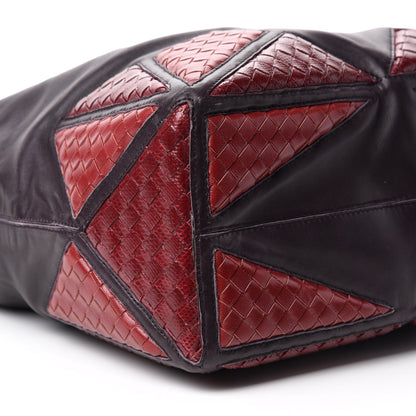 Bottega Veneta Intrecciato Karung Gladiola Umbria Hobo Pourpre Fever 6 of 11