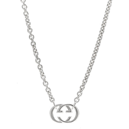 Gucci Sterling Silver Britt Necklace 1 of 6