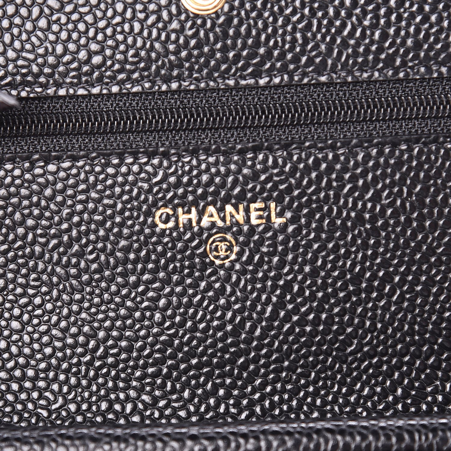 Chanel Caviar Quilted Wallet On Chain WOC Black 6 of 11