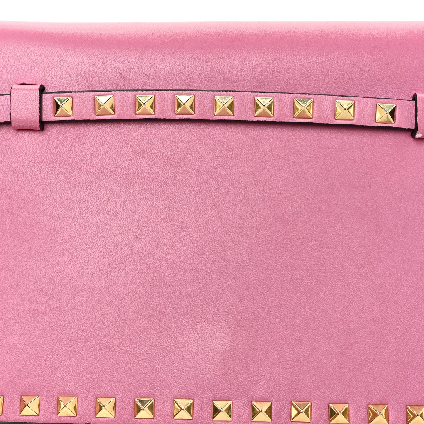 Nappa Rockstud Wristlet Clutch Ninphea