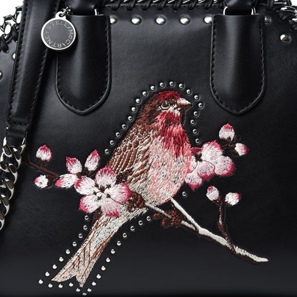 Stella McCartney Eco Alter Nappa Mini Falabella Box Bird Top Handle Bag Black 10 of 10