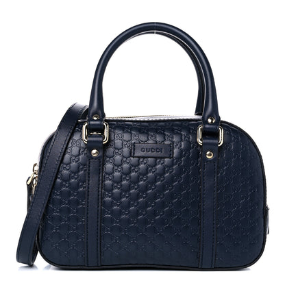 Gucci Soft Microguccissima Small Crossbody Bag Blue 1 of 10