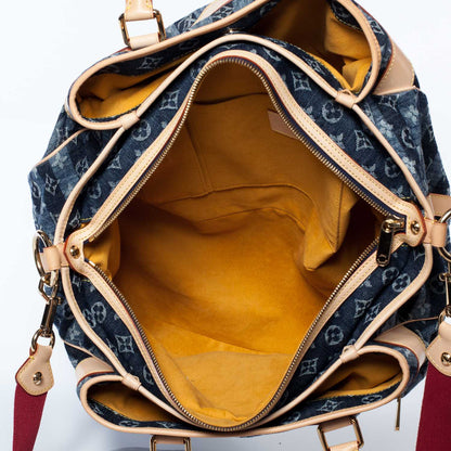 Louis Vuitton Denim Raye Cabas GM 9 of 10