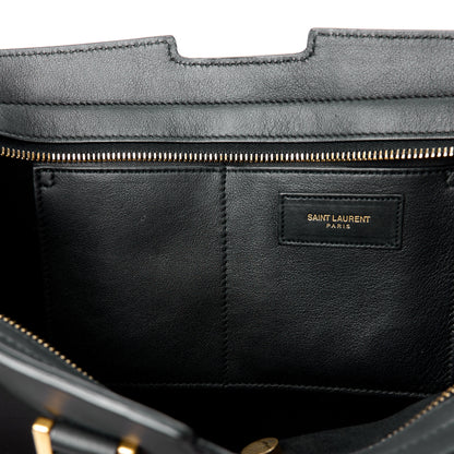 Saint Laurent Calfskin Small Classic Y Cabas Black 13 of 13