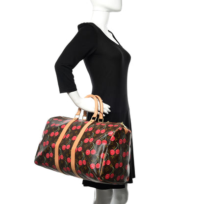Louis Vuitton Monogram Cerises Keepall 45 2 of 11