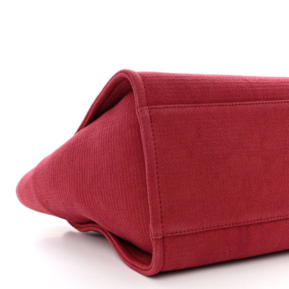 Chanel Canvas Medium Deauville Tote Red 11 of 12