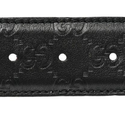 Gucci Guccissima Interlocking G 40mm Belt 95 38 Black 4 of 6