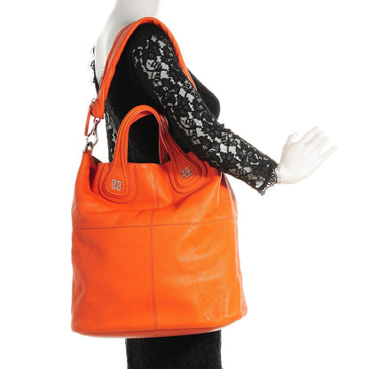Givenchy Sugar Goatskin North South Nightingale Orange 2 of 7
