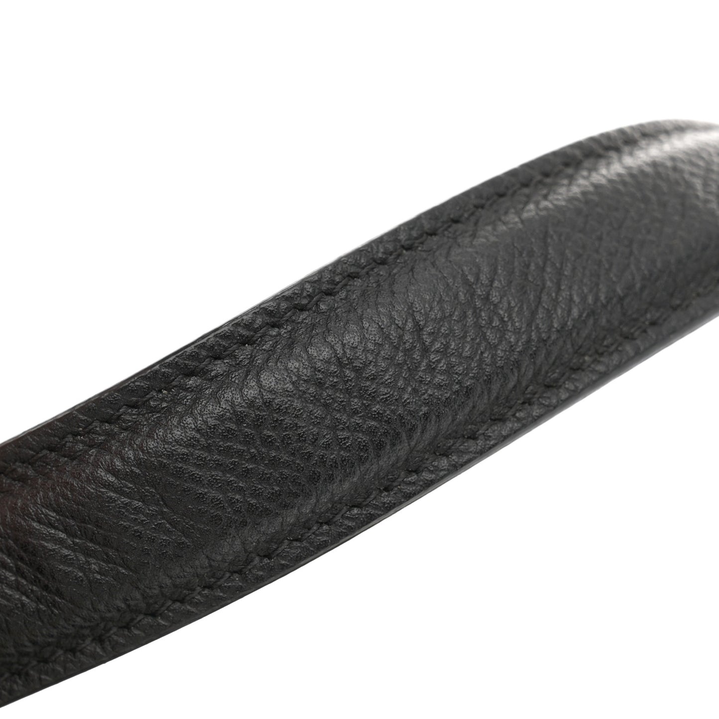 Grained Calfskin Mini Belt Bag Black