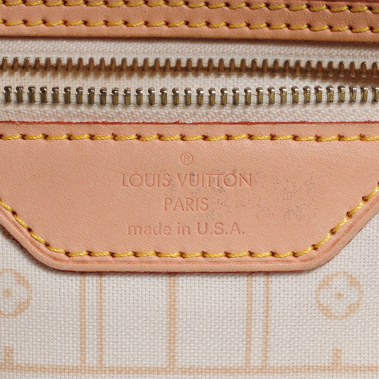 Louis Vuitton Damier Azur Neverfull GM 6 of 7