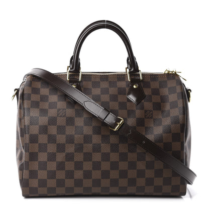 Louis Vuitton Damier Ebene Speedy Bandouliere 30 1 of 11