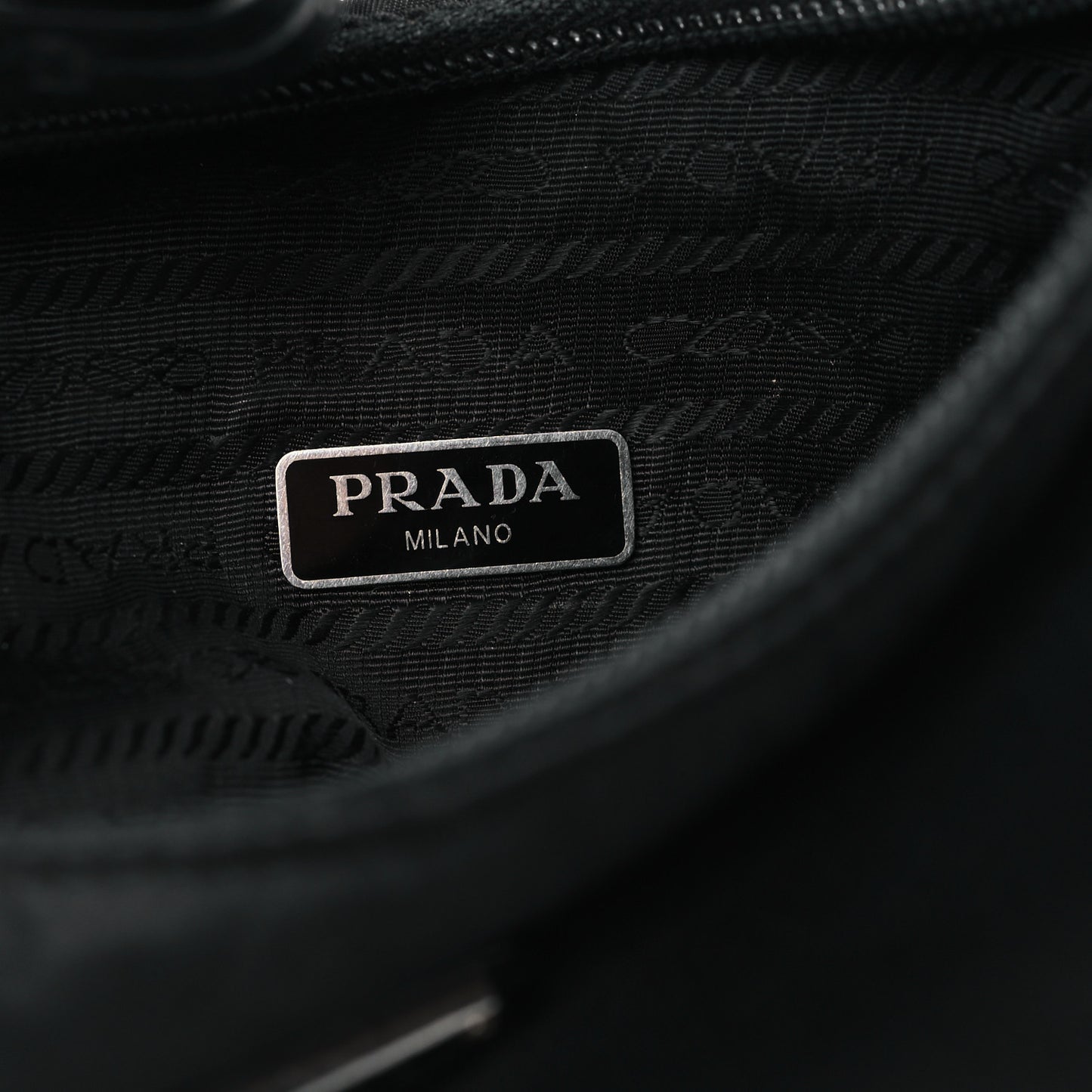 Tessuto Nylon Mini Re-Edition 2000 Bag Black