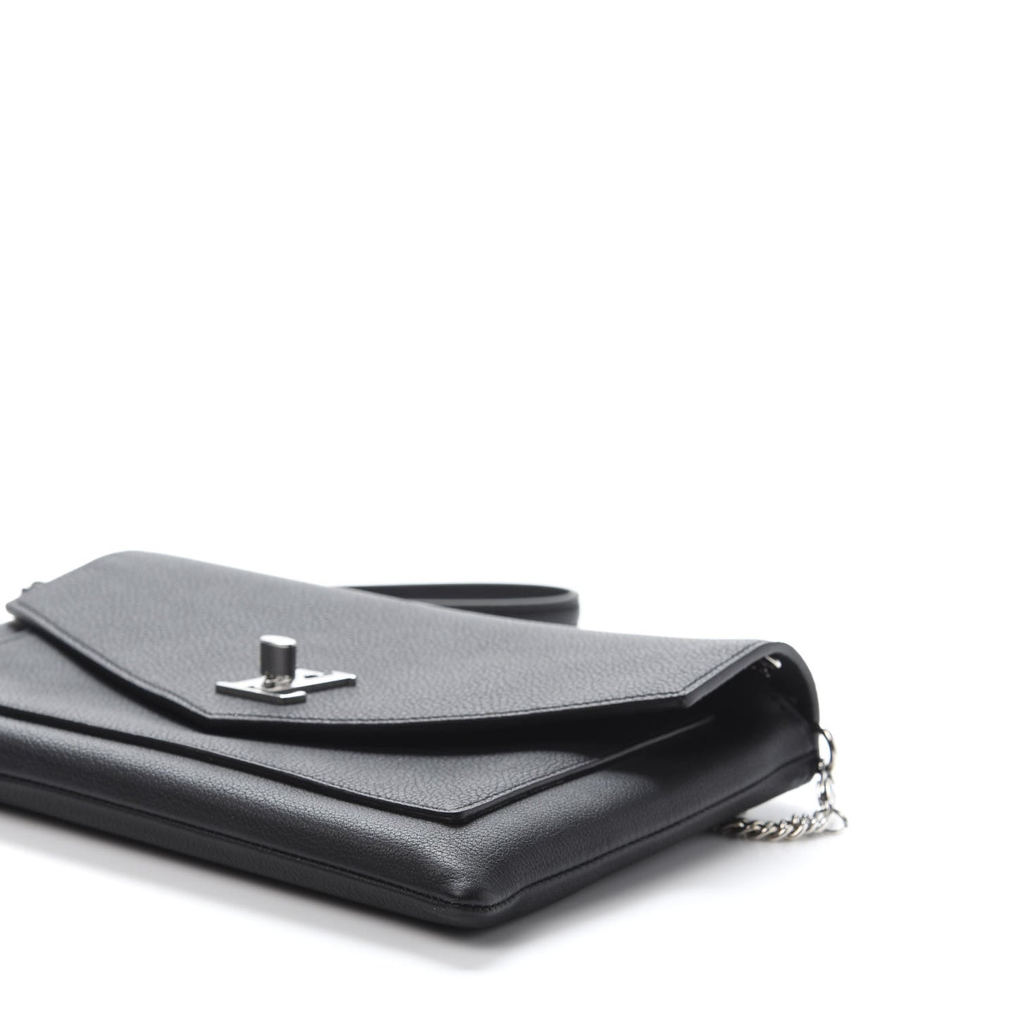 Soft Calfskin My Lockme Pochette Black