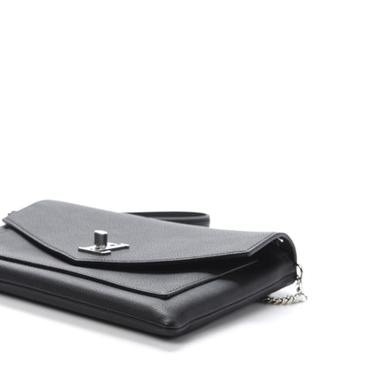 Louis Vuitton Soft Calfskin My Lockme Pochette Black 9 of 11